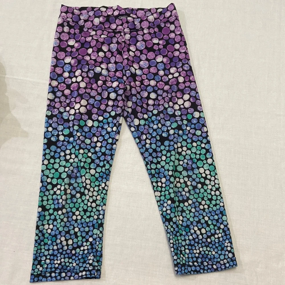 Justice Girls Athletic Leggings - EUC Size 12